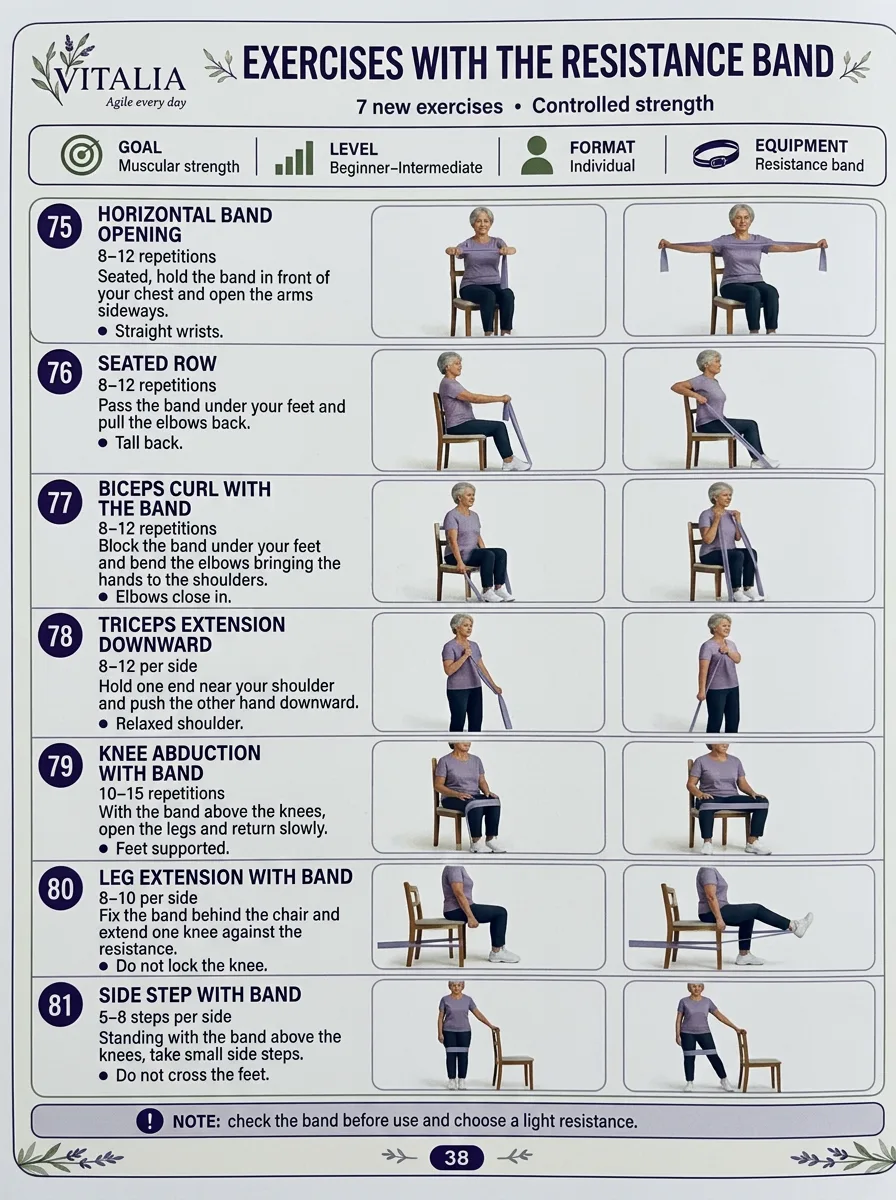 Exercises with equipment