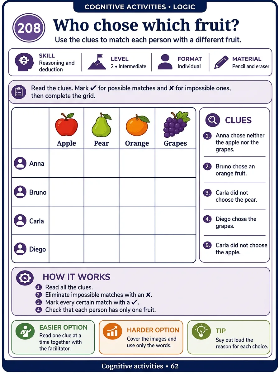 Inside the kit: logic-based cognitive activities